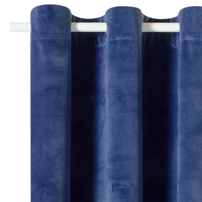 Rideau Negresco Bleu outremer