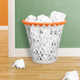 BALVI Poubelle Basket Blanc