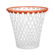 BALVI Poubelle Basket Blanc