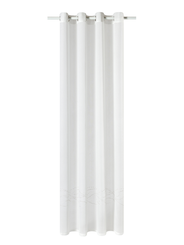 Voilage MARACAIBO coloris or 140 x 240 cm