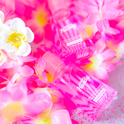 MERCI HANDY Gel mains Flower power Rose Fleur 30ML