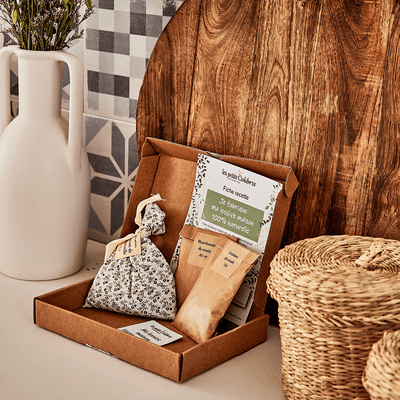 LES PETITS COLIBRIS Kit Diy lessive maison Brun