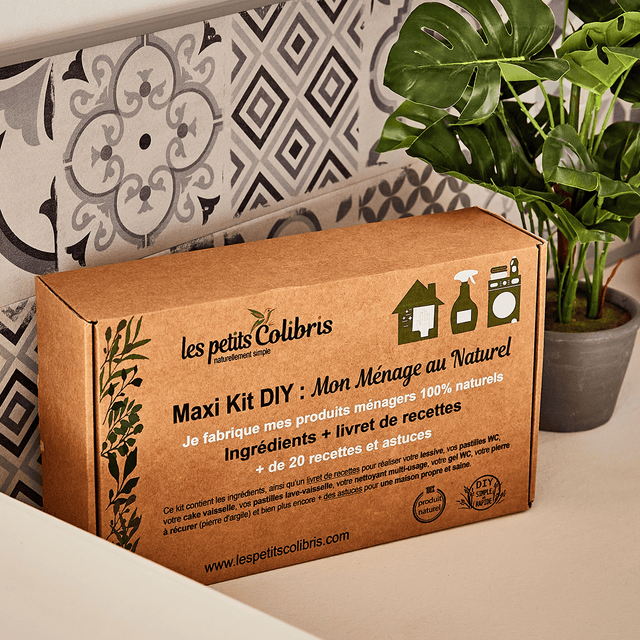 Les Petits Colibris Kit MAXI DIY MON MENAGE NATUREL