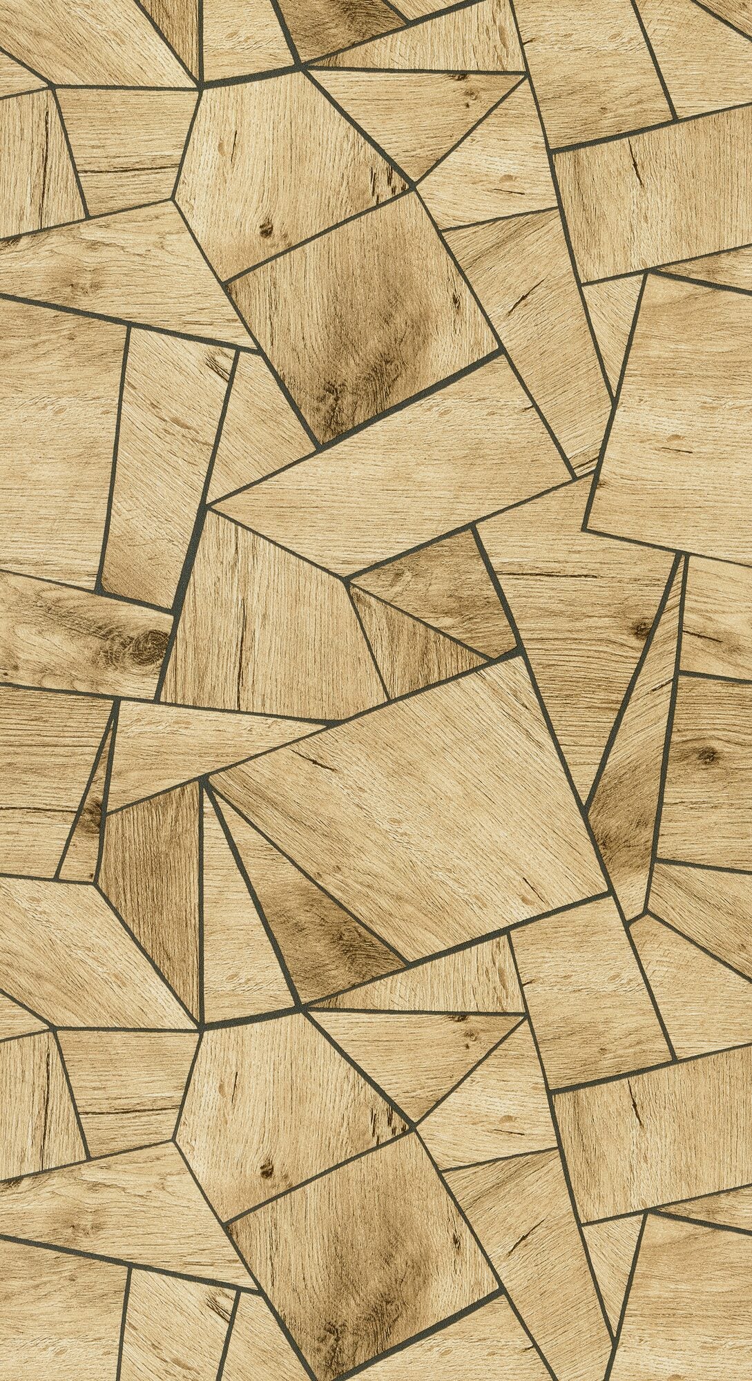 Papier peint intissé Colombo Bois miel