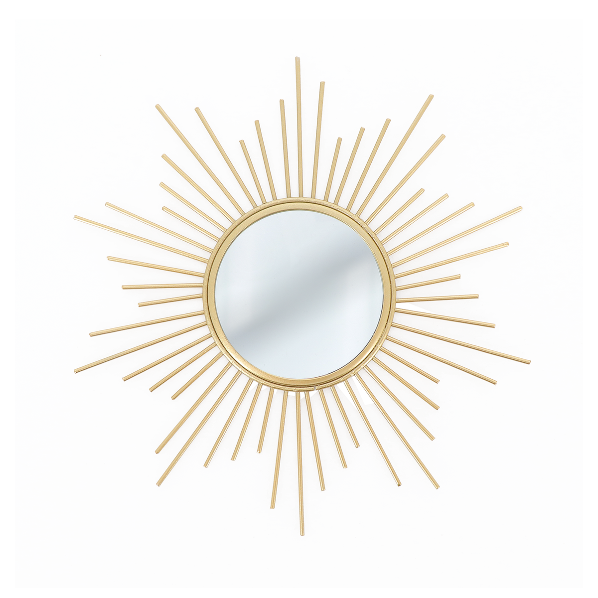 Miroir en métal Goldensun Or