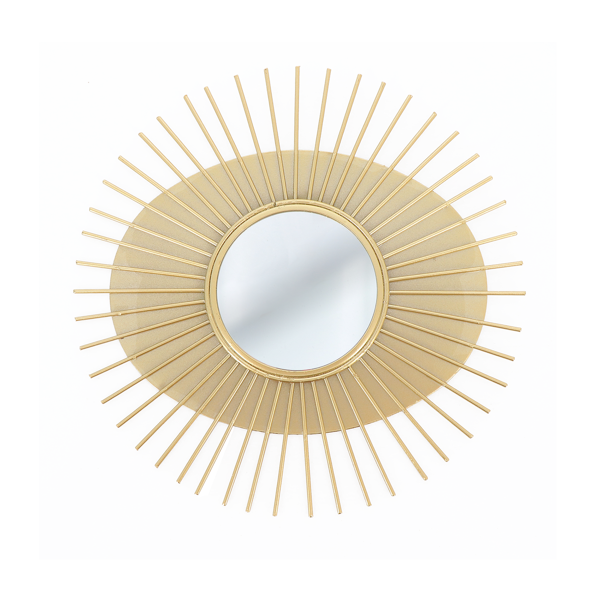 Miroir en métal Goldensun Or