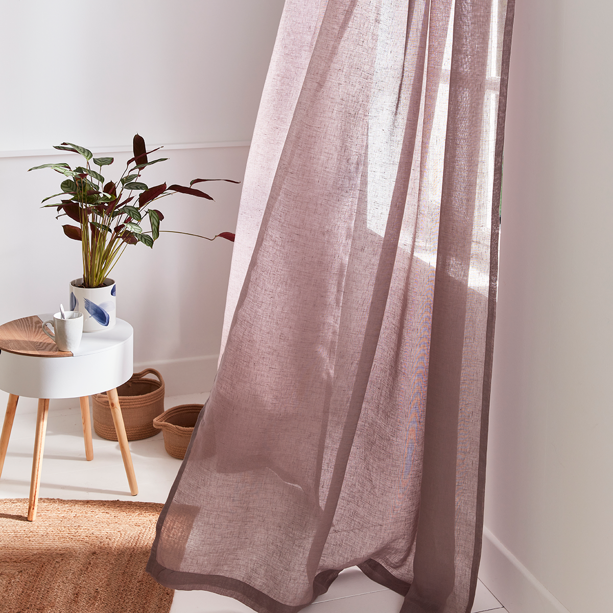 Voilage Lin Linae Santal