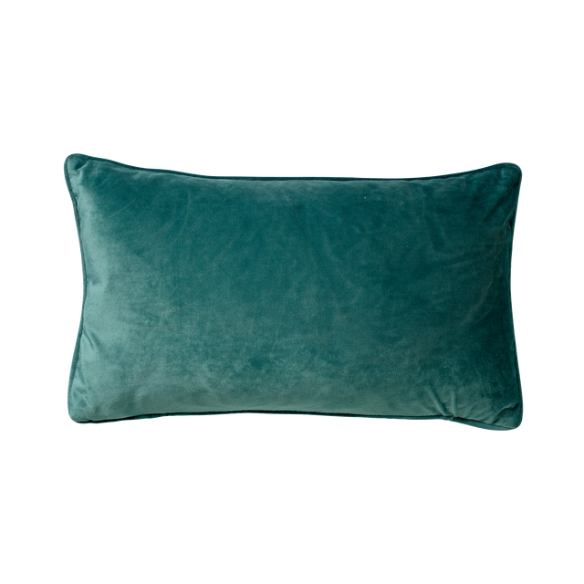 Coussin FYN coloris vert émeraude 30 x 50 cm