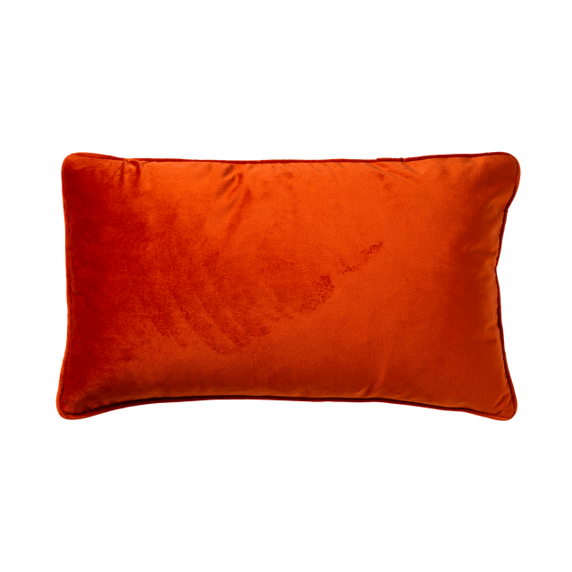 Coussin FYN coloris terracotta 30 x 50 cm