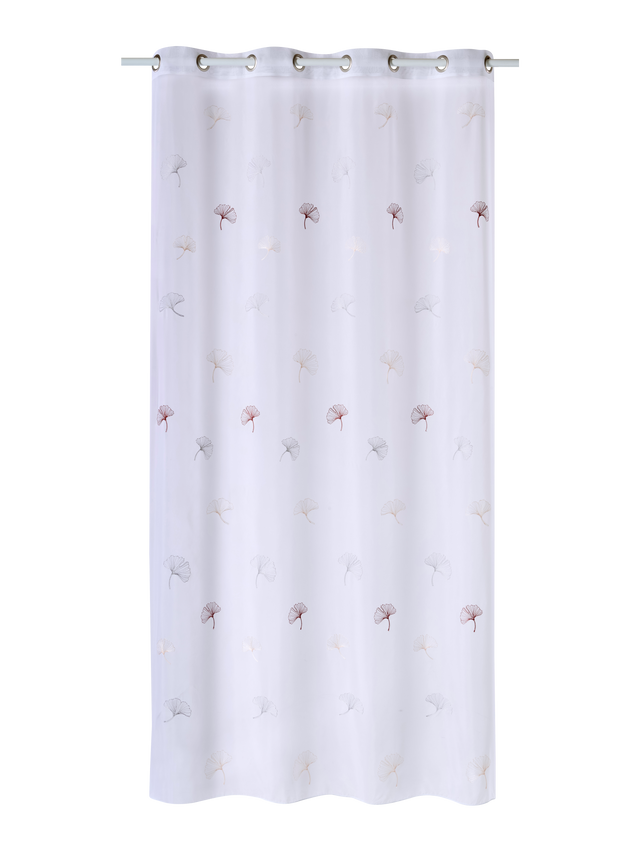 Voilage ICHO coloris garance 140 x 260 cm
