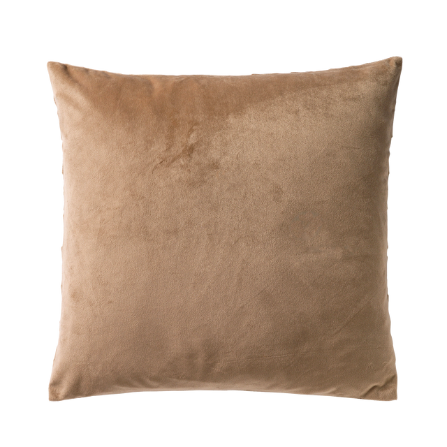Coussin ILLY coloris taupe 45 x 45 cm