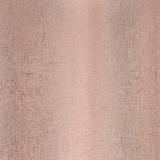 Voilage Lin LINAE coloris rose nude 140 x 260 cm