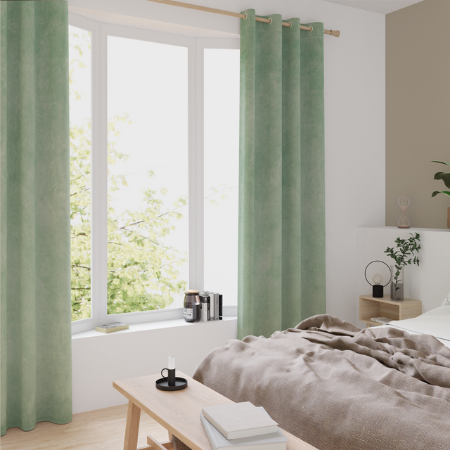 4MURS Rideau VELVET coloris amande 140 x 260 cm