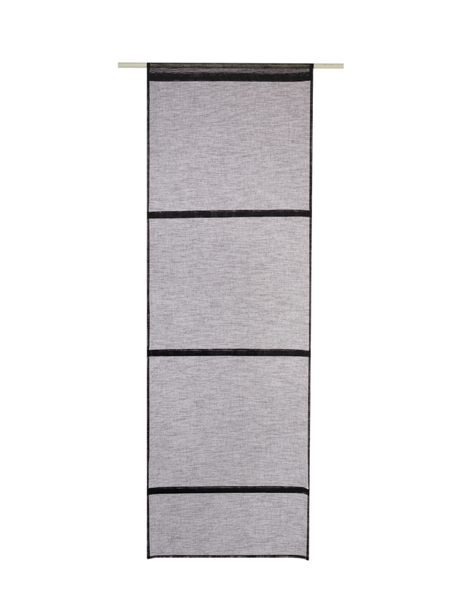 Store bateau CANOA coloris anthracite 60 x 180 cm