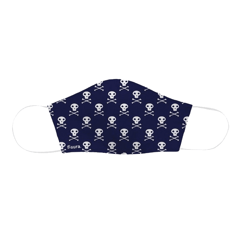 Masque tissu Fray Bleu