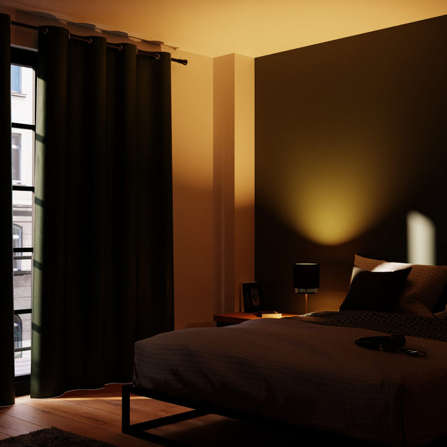 4MURS Rideau occultant HUGO coloris kaki 140 x 260 cm