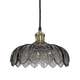 Suspension Virgo Verre fumé
