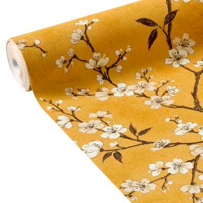 Papier peint intissé Florentine blossom Safran