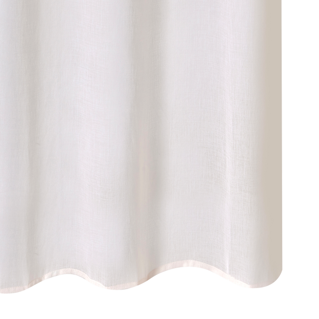 Voilage ACCADIA coloris beige rosé 140 x 240 cm