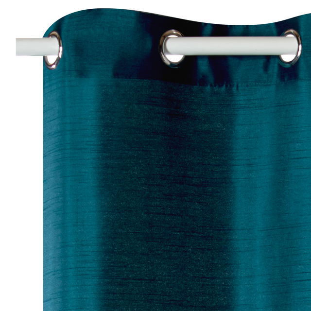 Rideau PEGAZE coloris vert émeraude 140 x 260 cm