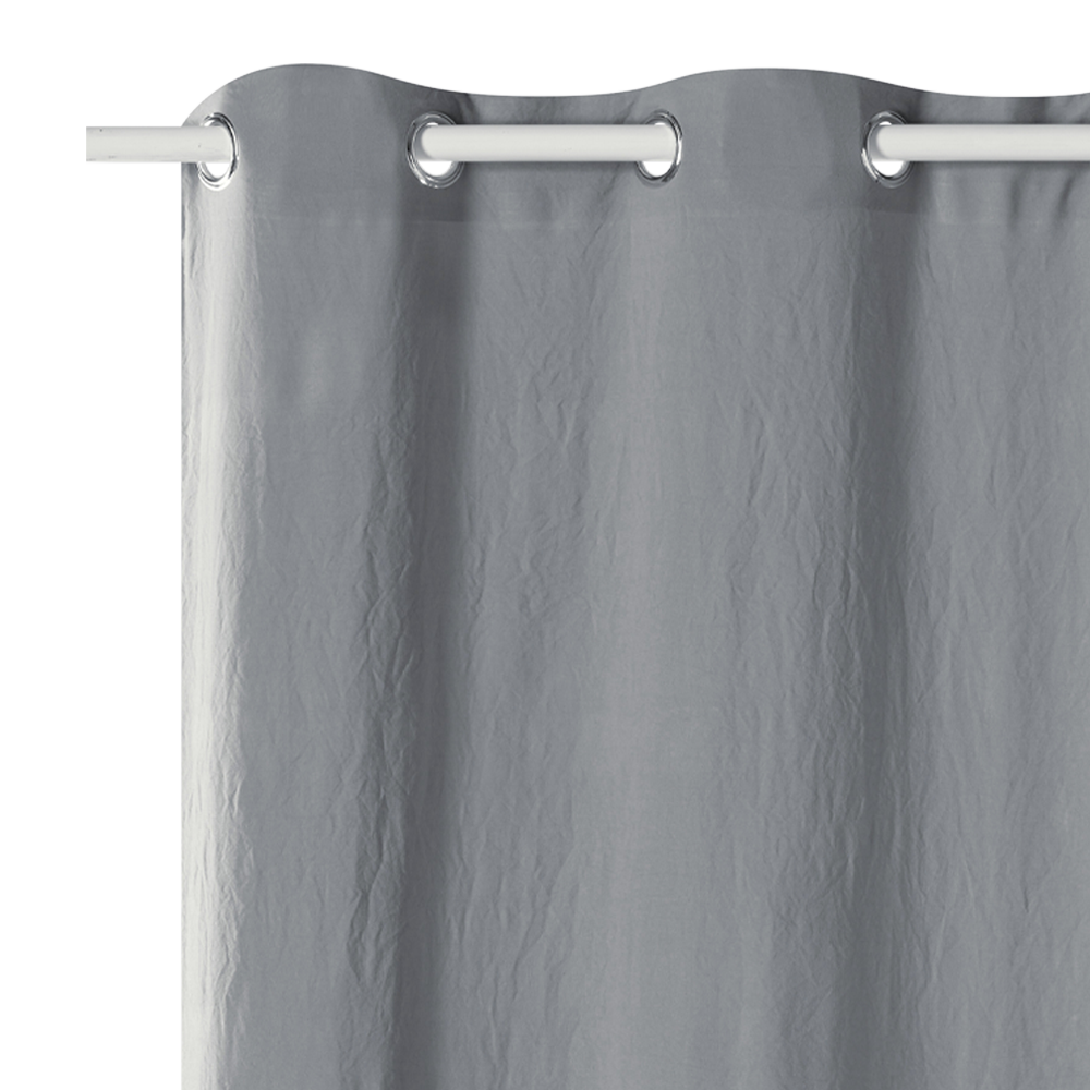 Rideau ELISUS coloris gris 135 x 245 cm
