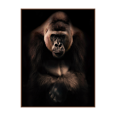 Tableau Gorille Bronze
