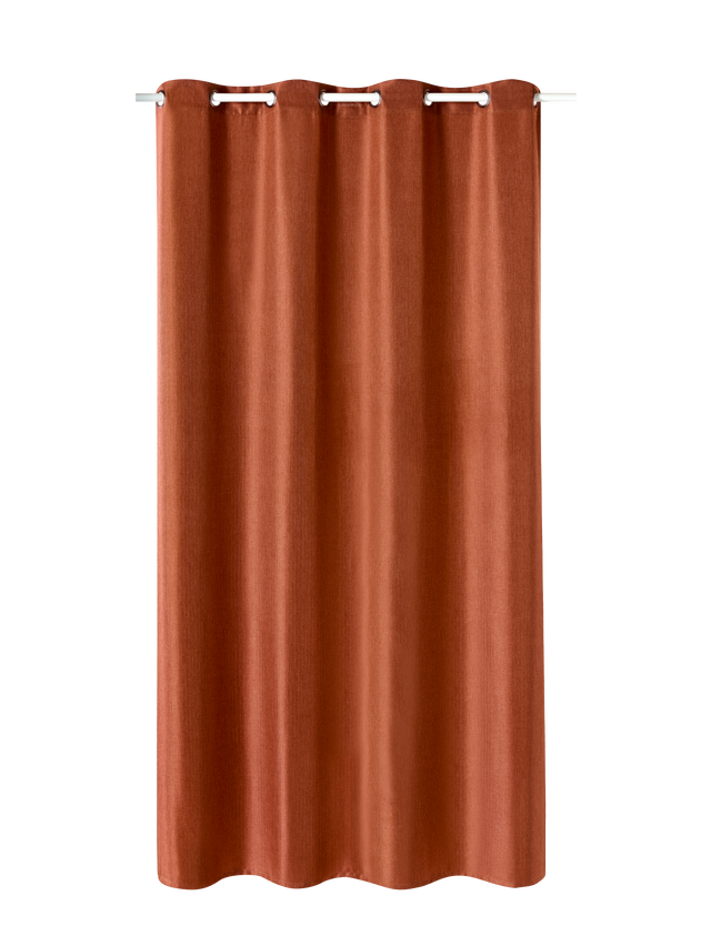 Rideau AMSTERDAM coloris caramel 145 x 240 cm