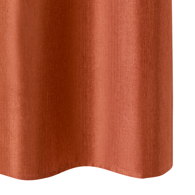 Rideau AMSTERDAM coloris caramel 145 x 240 cm