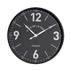 4MURS Horloge Cafe de la gare Noir