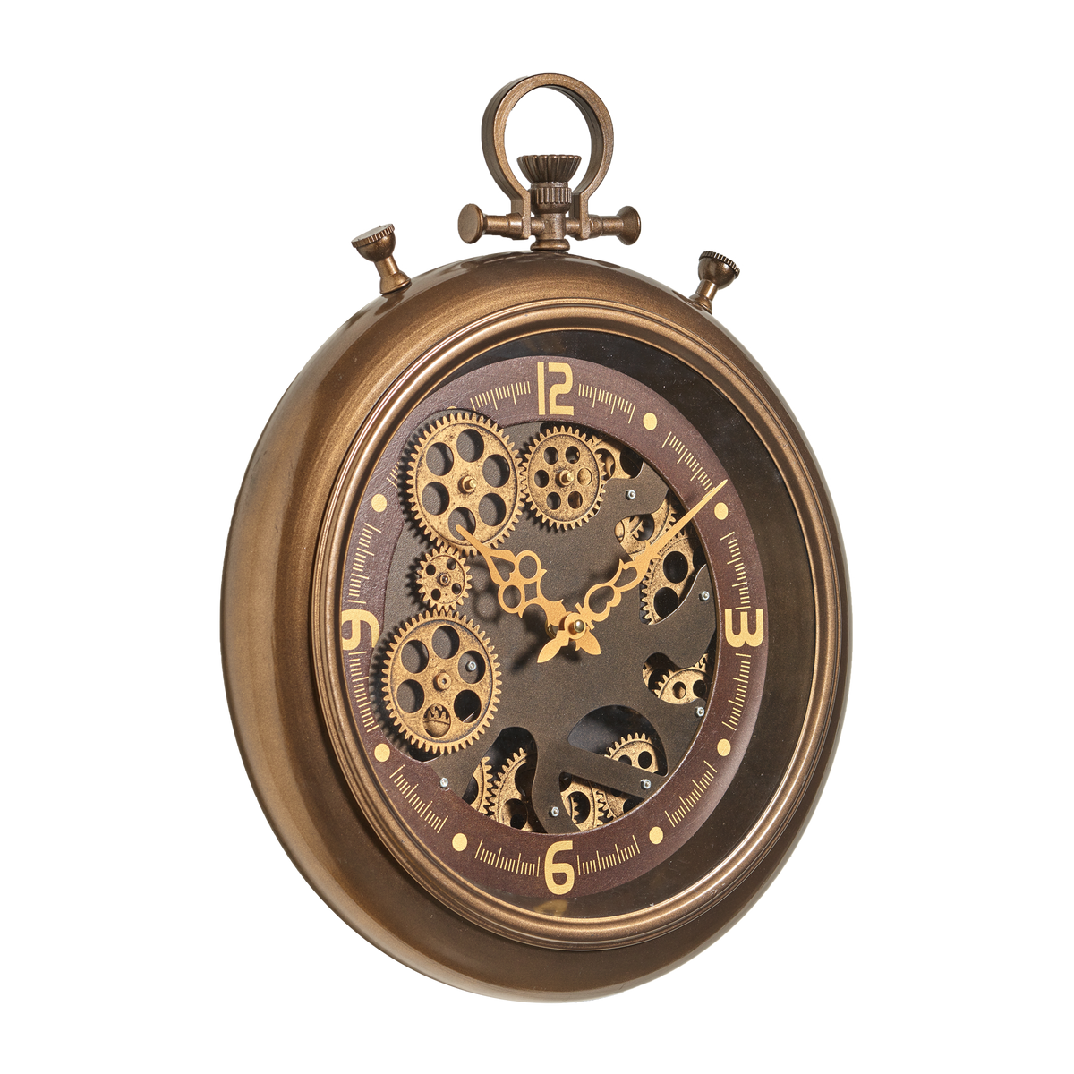 4MURS Horloge à rouage Clyde Bronze et or