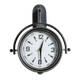 4MURS Horloge en métal Madisson Noir