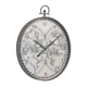 4MURS Horloge à gousset Map Gris