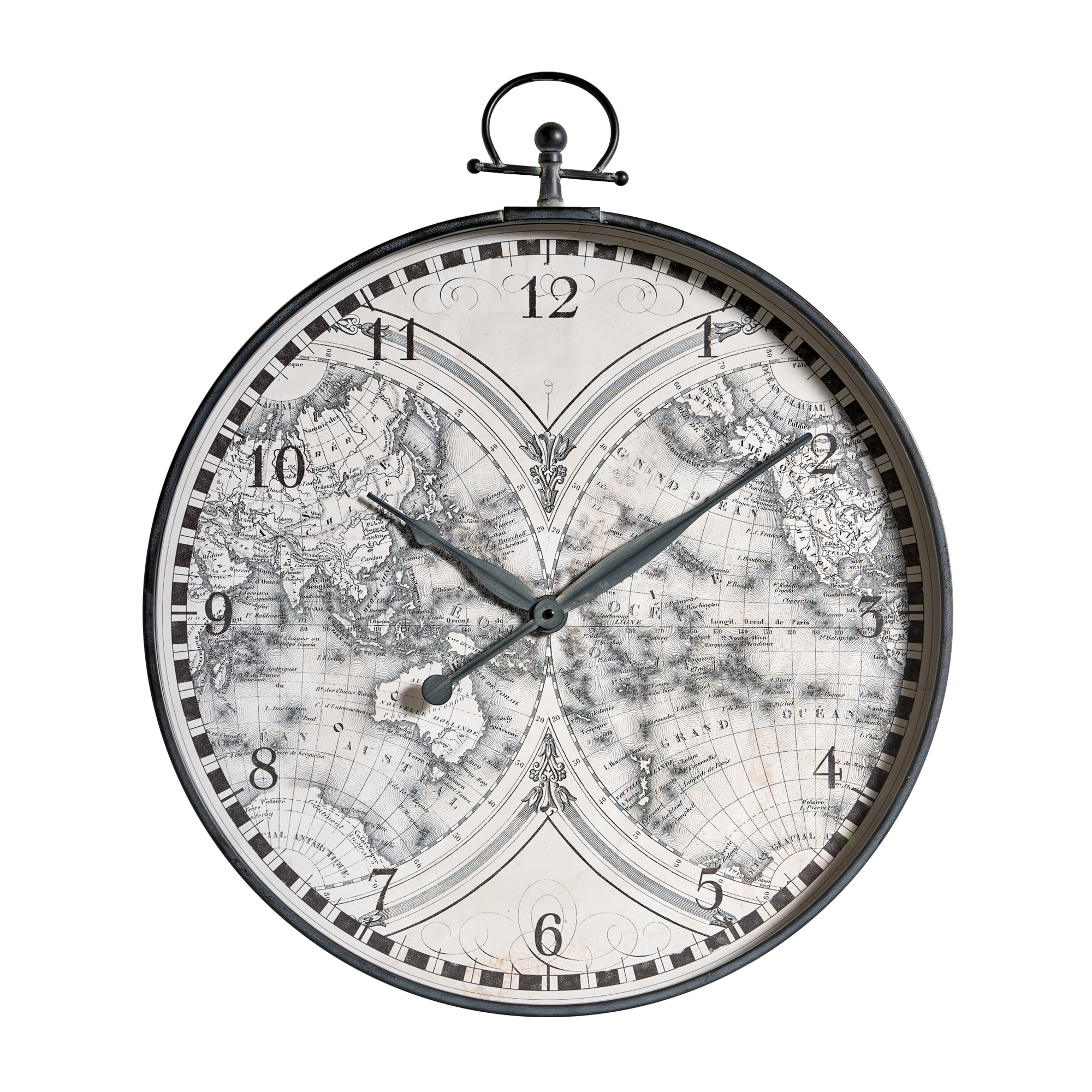 4MURS Horloge à gousset MAP coloris gris