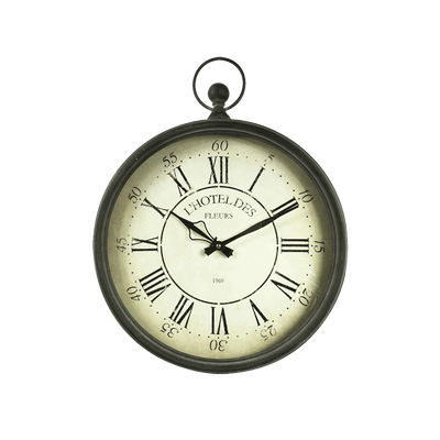 4MURS Horloge à gousset Carole Noir