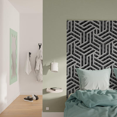 Papier peint intissé Silverstar Gris béton