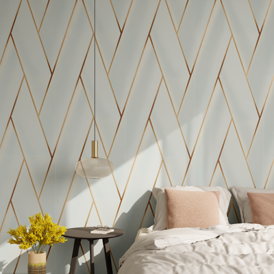 Papier peint intissé Piazza Blanc