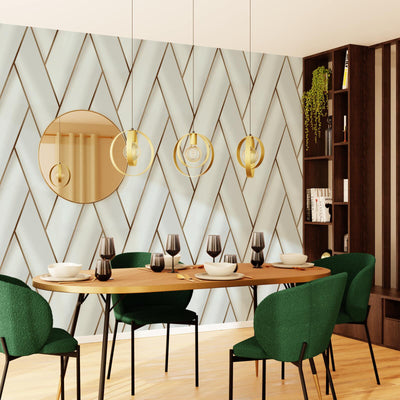 Papier peint intissé Piazza Blanc