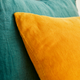 Coussin Linha Jaune safran