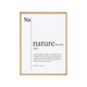 4MURS Tableau Nature Blanc