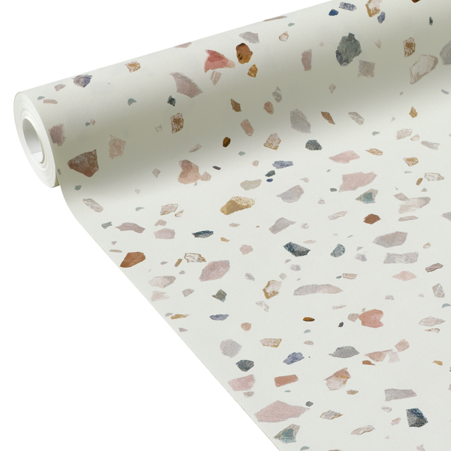 Papier peint intissé ELISA coloris blanc