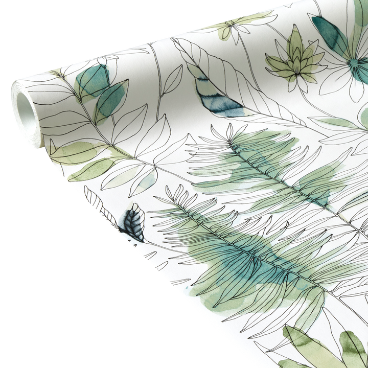 Papier peint intissé Flavigny Céladon