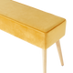 4MURS Banc Olly Jaune 2 places