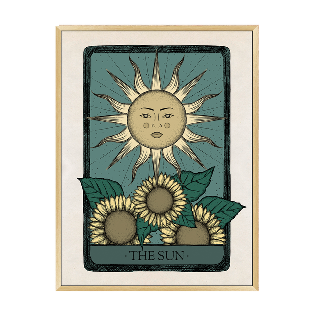 4MURS Tableau SUN coloris vert