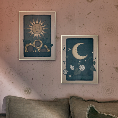 4MURS Tableau Moon Vert