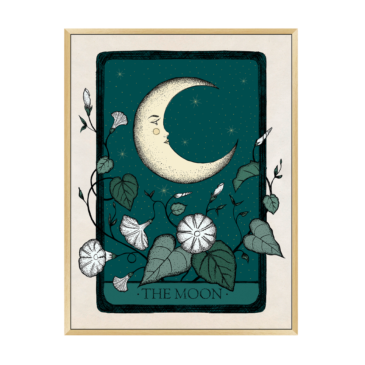 4MURS Tableau Moon Vert