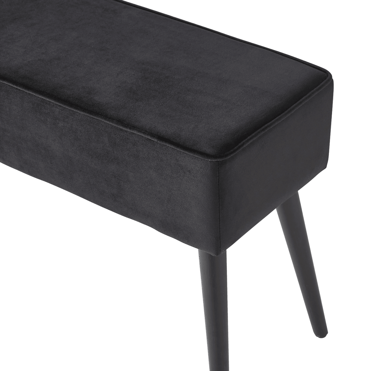 4MURS Banc Olly Noir 2 places