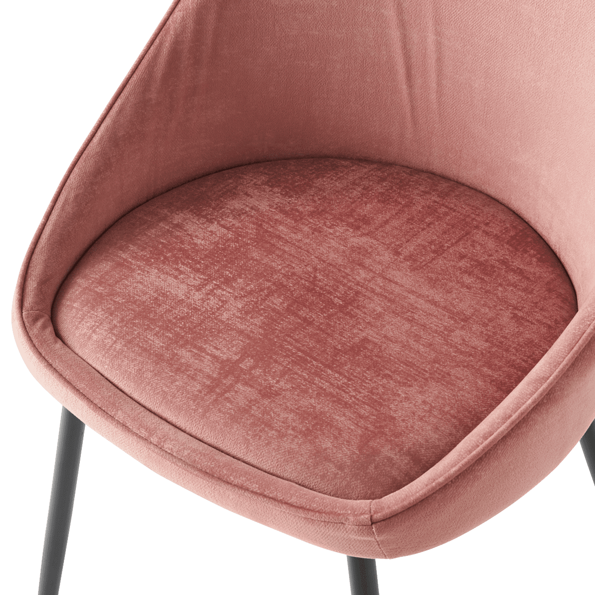 4MURS Chaise Adaline Rose 1 place