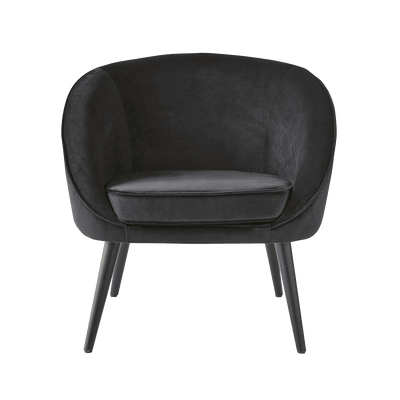4MURS Fauteuil Irelia Noir 1 place
