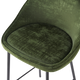 4MURS Tabouret de bar Caitlyne Vert 1 place