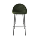 4MURS Tabouret de bar Caitlyne Vert 1 place